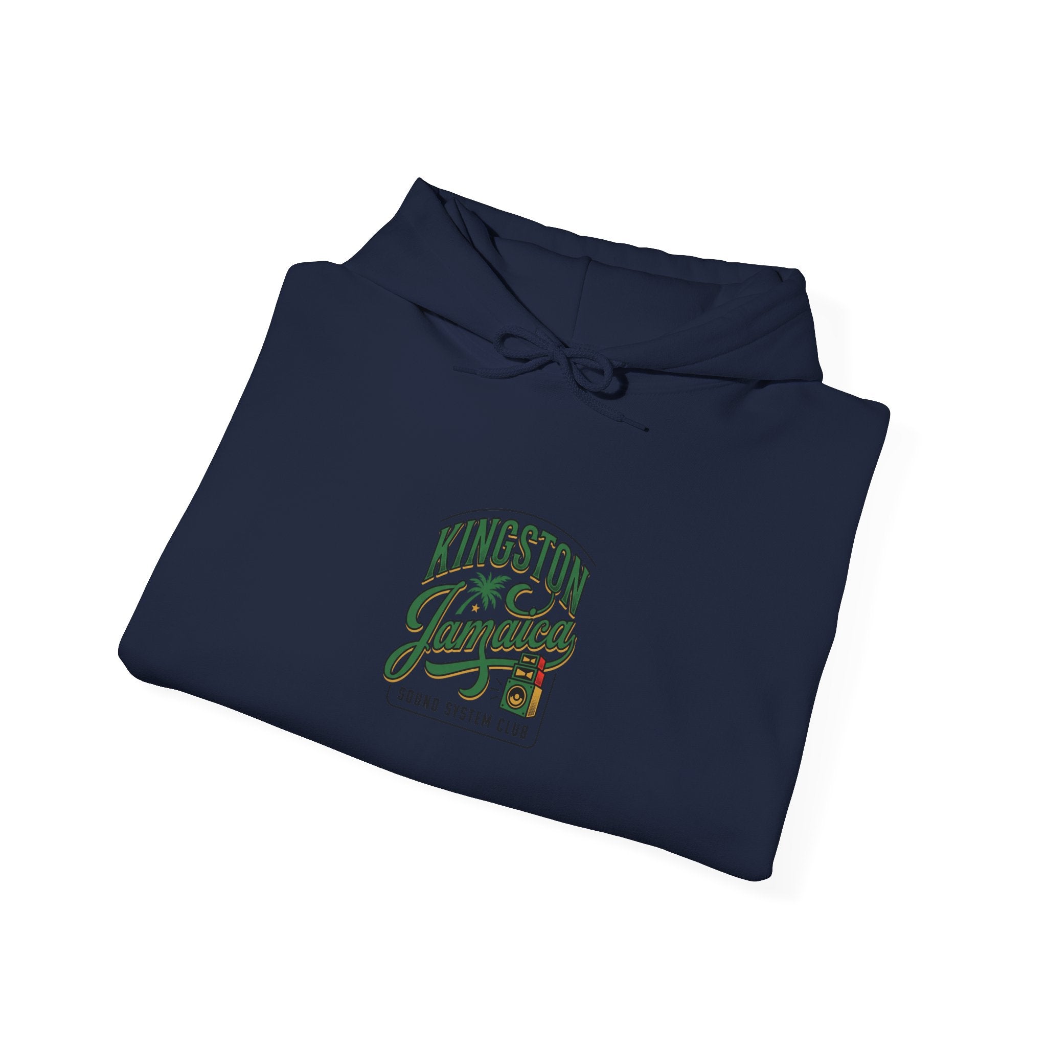 Jamaica Kingston Vintage Script Hoodie | Caribbean Heritage, Island Pride