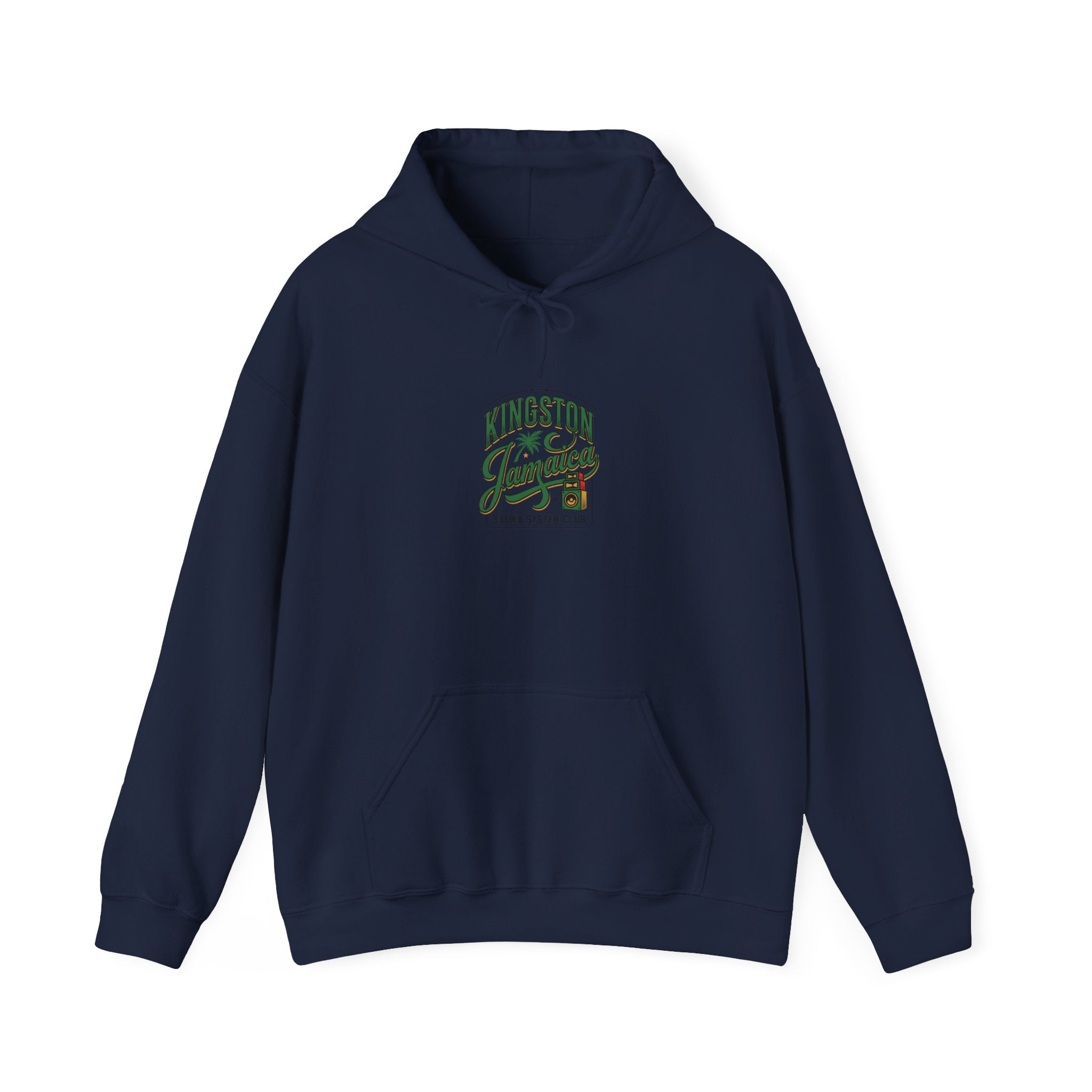 Jamaica Kingston Vintage Script Hoodie | Caribbean Heritage, Island Pride