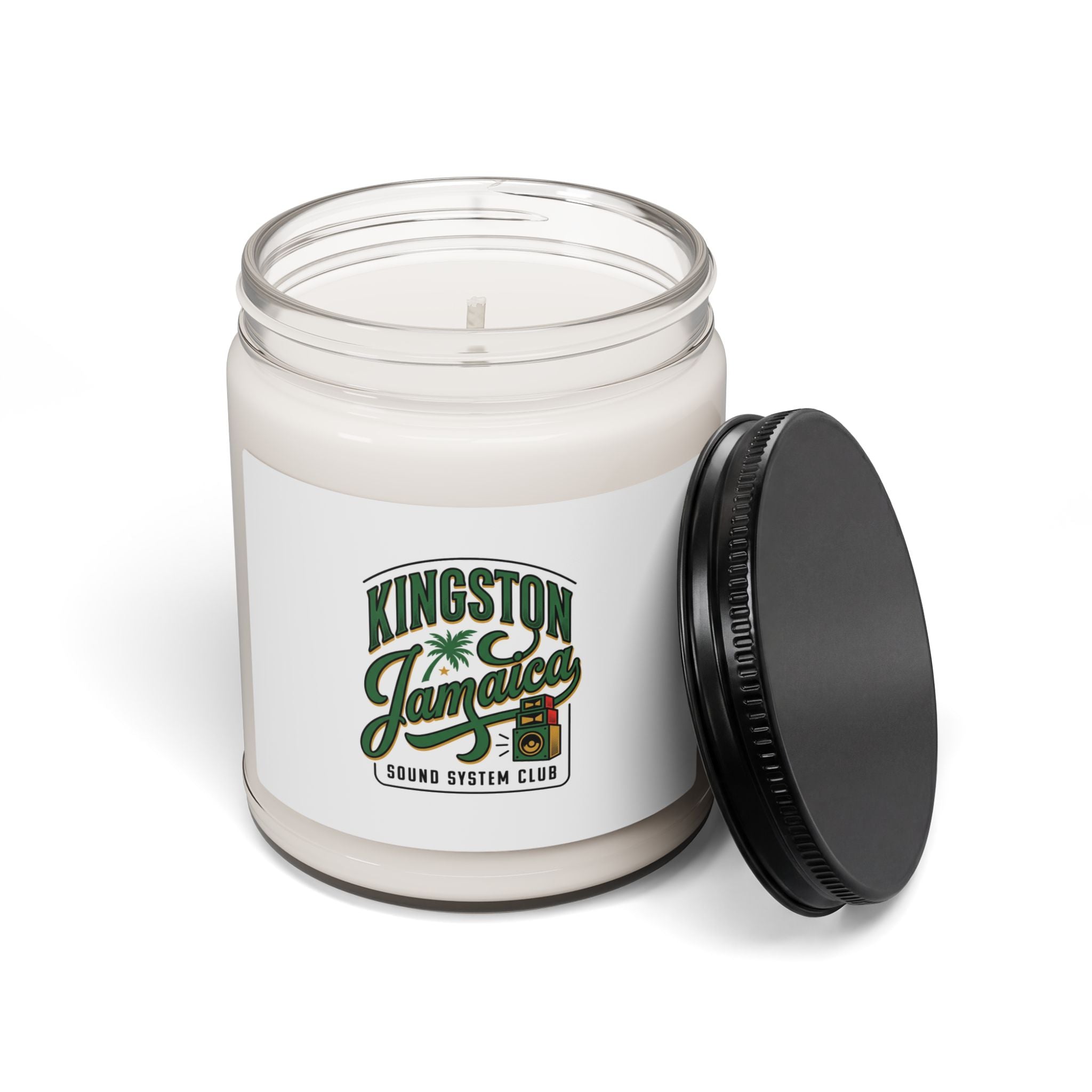 Kingston Jamaica Sound System Candle | Caribbean Heritage, Island Pride