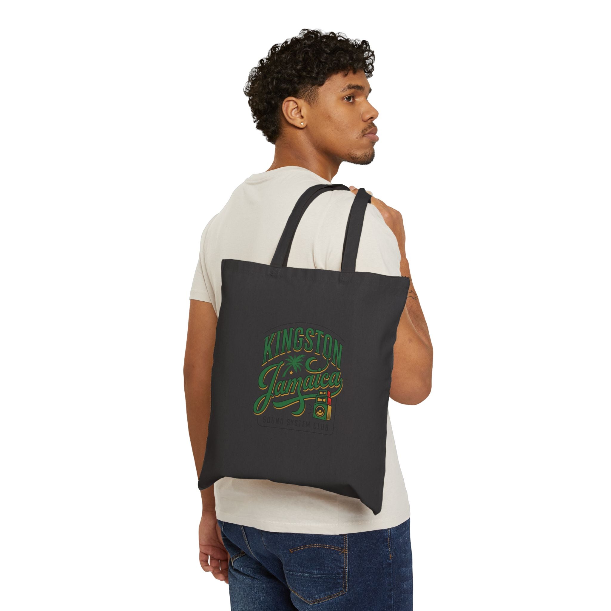 Kingston Jamaica Tote | Caribbean Heritage, Retro Island Pride