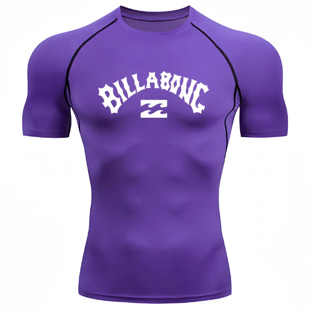 Male UV Protection Tights Rashguard Men short Sleeve Swimsuit Swim Rash Guard Quick Dry Surf T Shirt Swimming Diving Suits S-3XL
