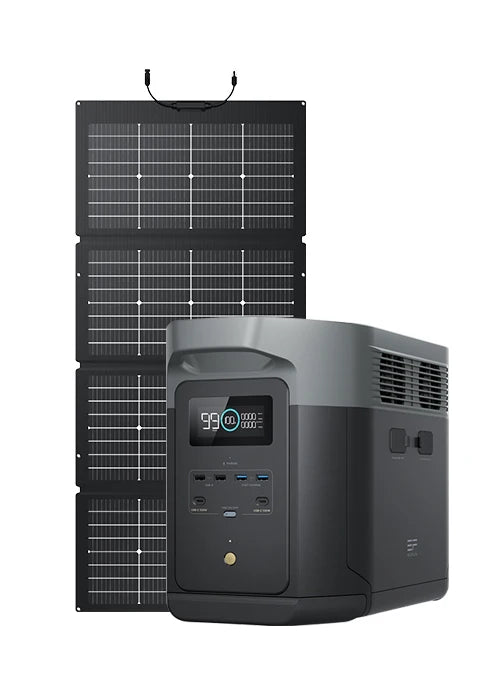 EF ECOFLOW DELTA 2 Max Power Station Extra Battery, 2048Wh LiFePO4 (LFP) Battery, Compatible with DELTA 2&DELTA Max 2000&DELTA 2 Max Outdoor