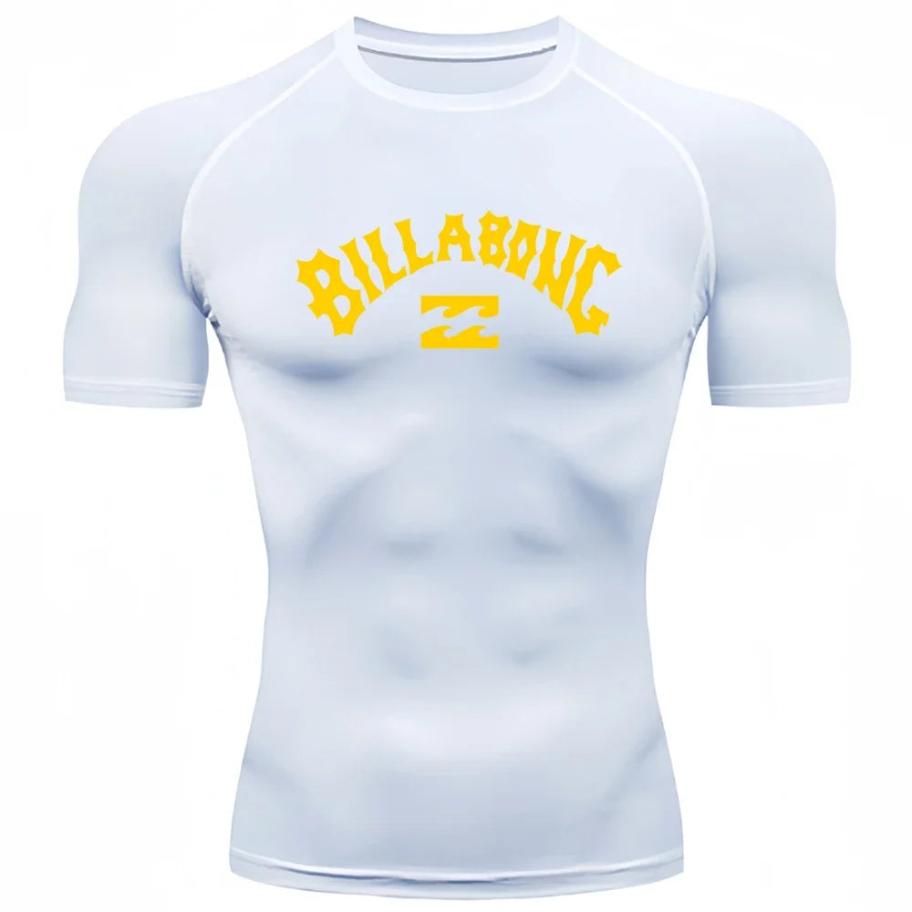 Male UV Protection Tights Rashguard Men short Sleeve Swimsuit Swim Rash Guard Quick Dry Surf T Shirt Swimming Diving Suits S-3XL