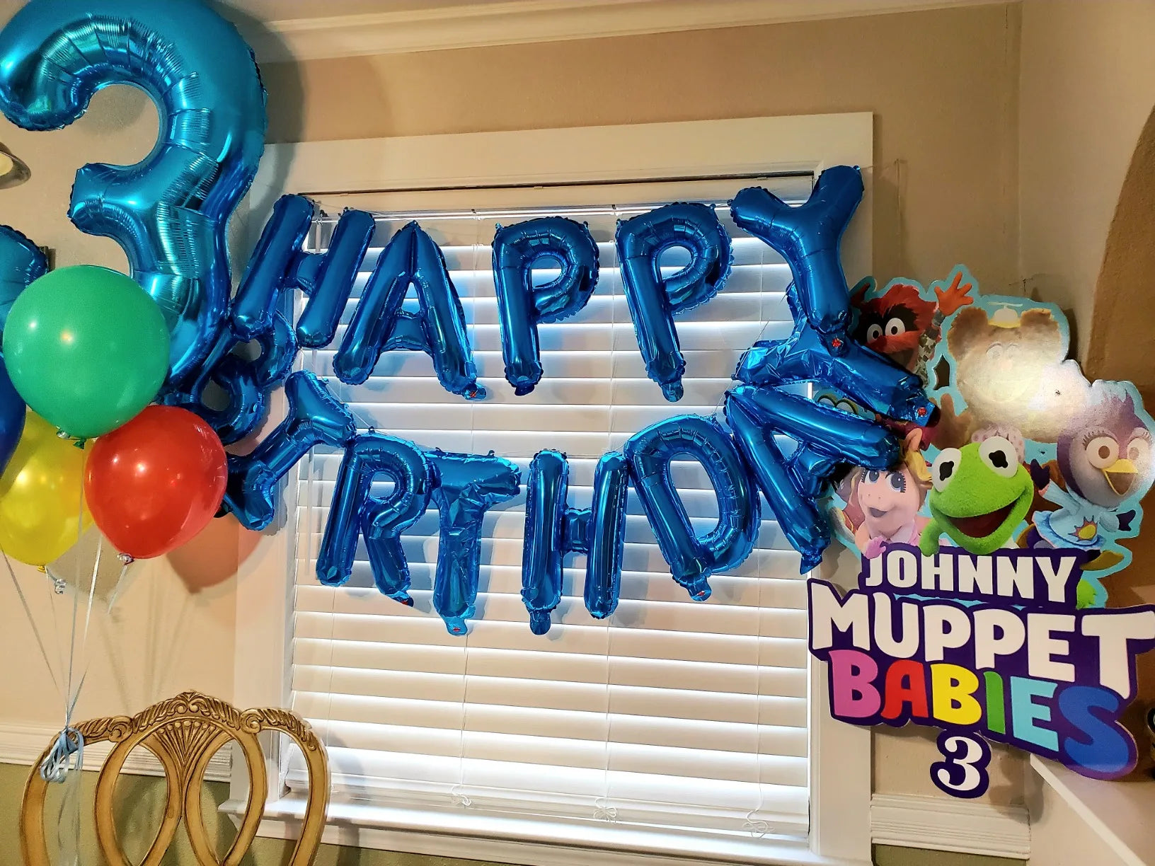 16inch Happy Birthday Decoration Balloons Pink Blue Letter Foil Ballons Set Birthday Party Decor Air Globos Balony Anniversaire