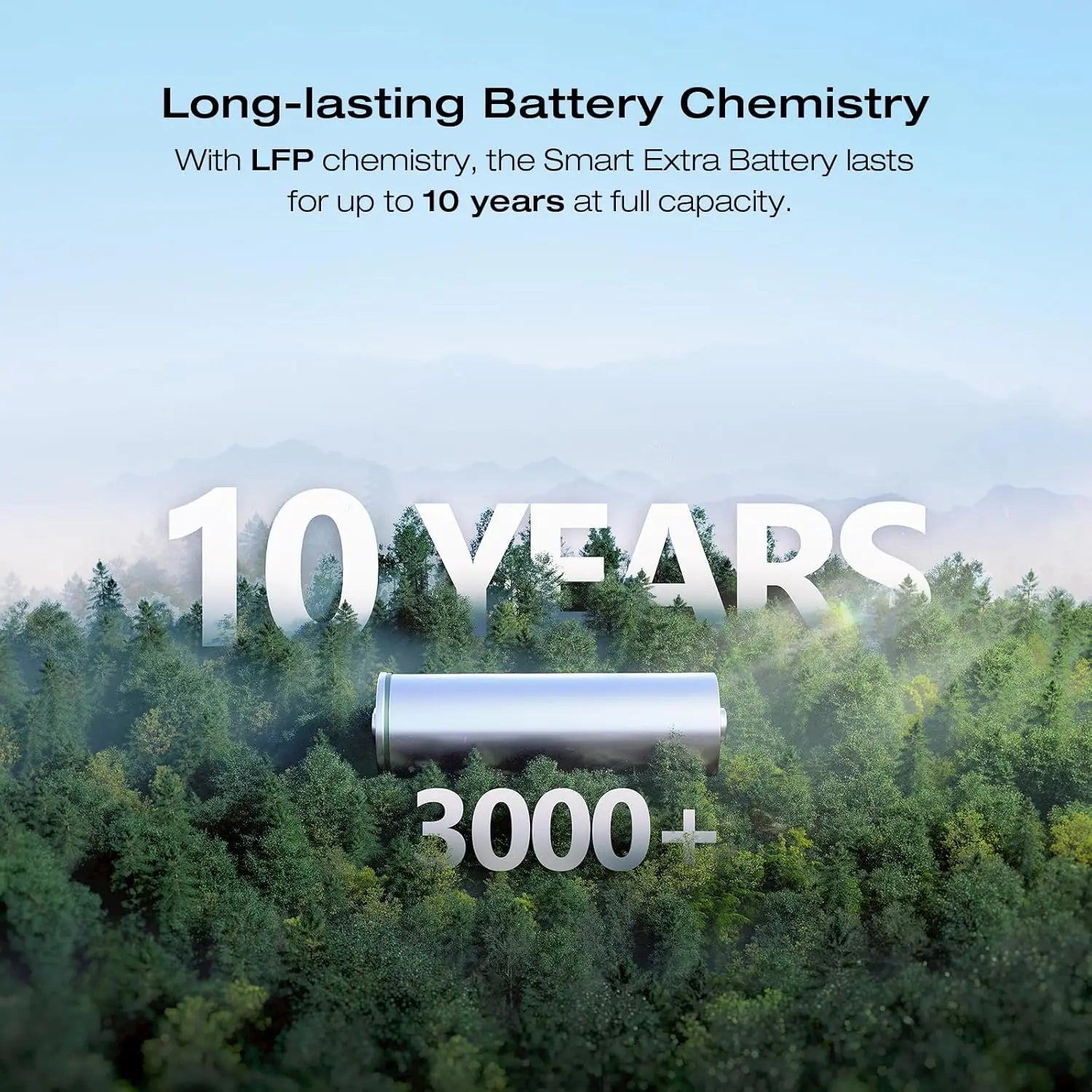 EF ECOFLOW DELTA 2 Max Power Station Extra Battery, 2048Wh LiFePO4 (LFP) Battery, Compatible with DELTA 2&DELTA Max 2000&DELTA 2 Max Outdoor