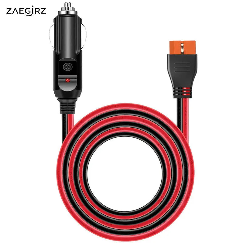 12AWG 12V 24V Car Cigarette Lighter to XT60i Cable for EcoFlow Delta 2/2 Max/Pro/Pro 3/3 Plus River 2/2Pro/2 Max/3/3 Plus etc.